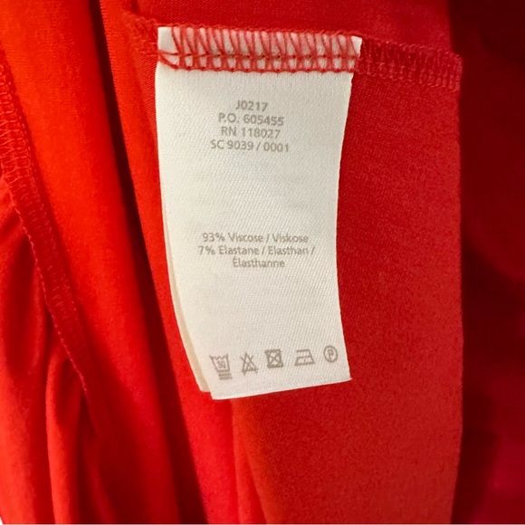 NWT Boden Jordana Jersey Midi Tiered Ruffle Half Sleeve V Neck Dress - Picture 5 of 6